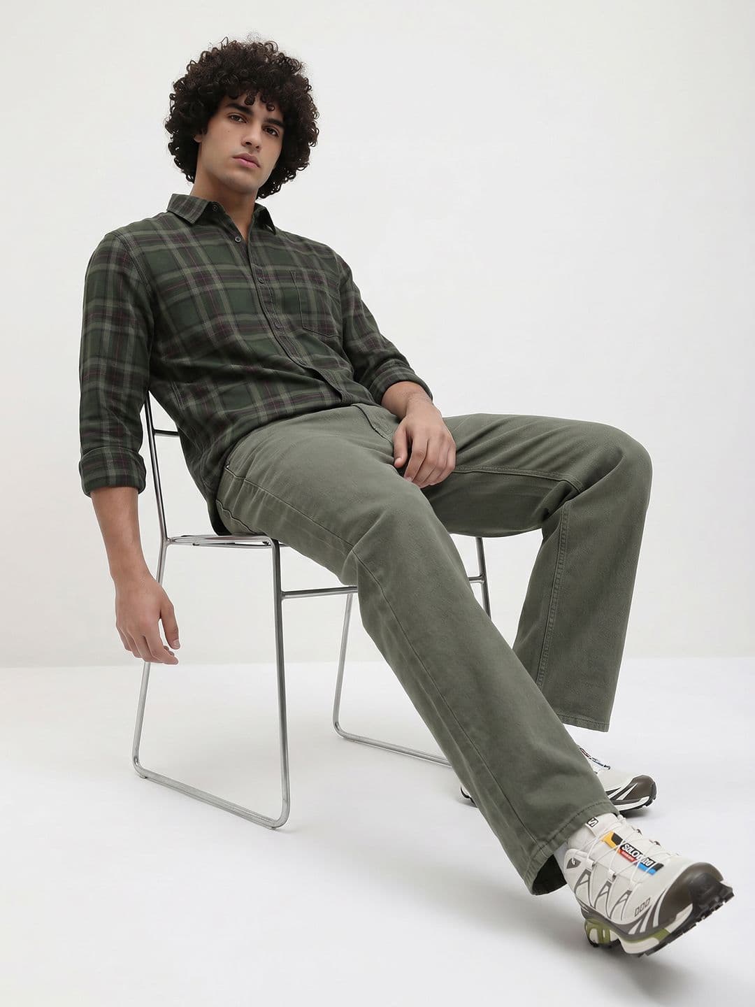 Roadster Life Co. Soft Touch Twill Plaid Casual Shirt thumbnail 5