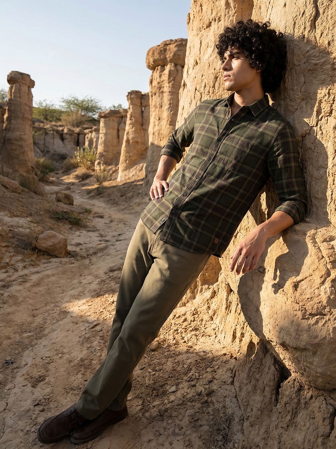 Roadster Life Co. Soft Touch Twill Plaid Casual Shirt thumbnail 7