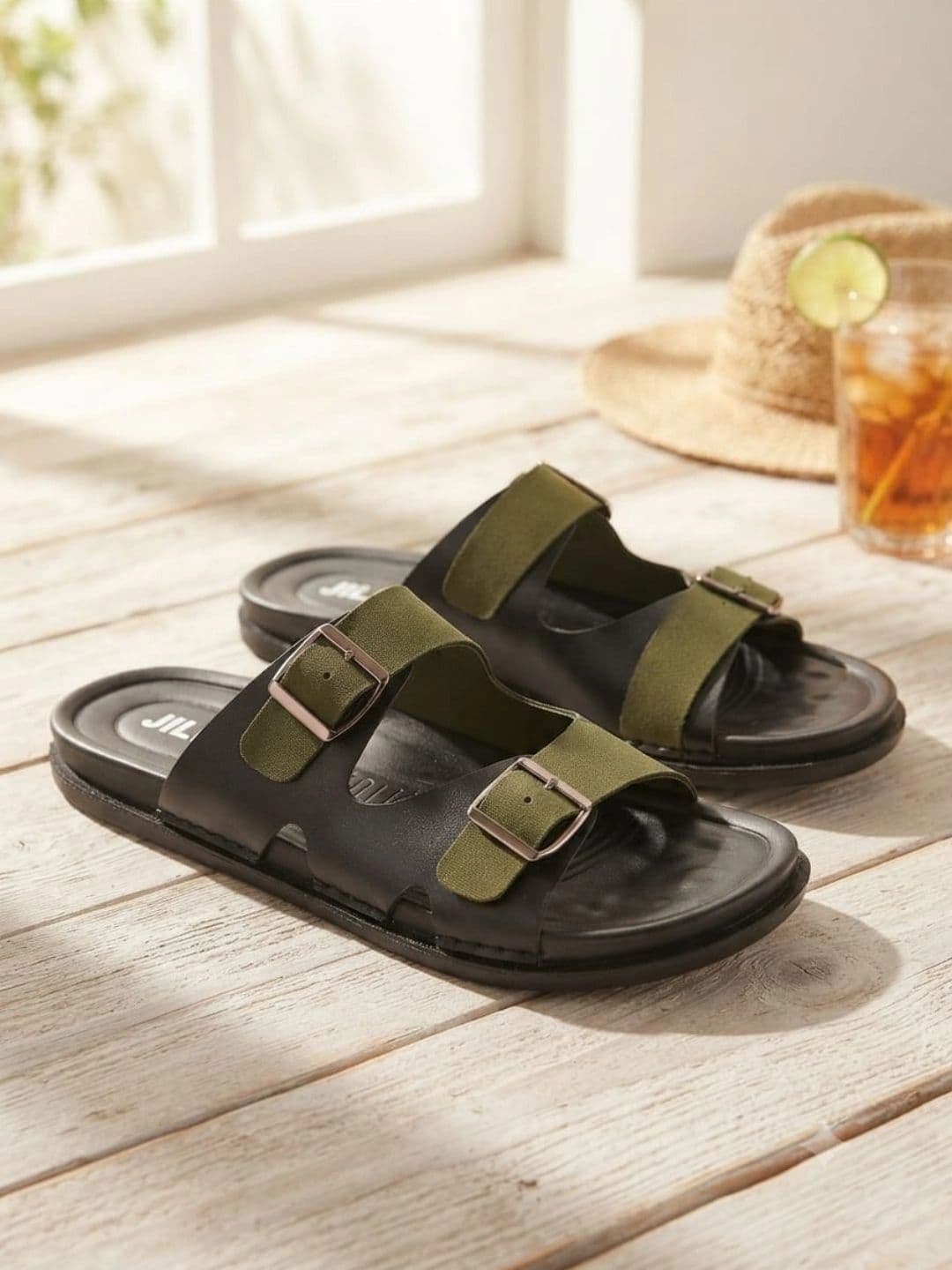 Trump Men PU Comfort Sandals - view 1