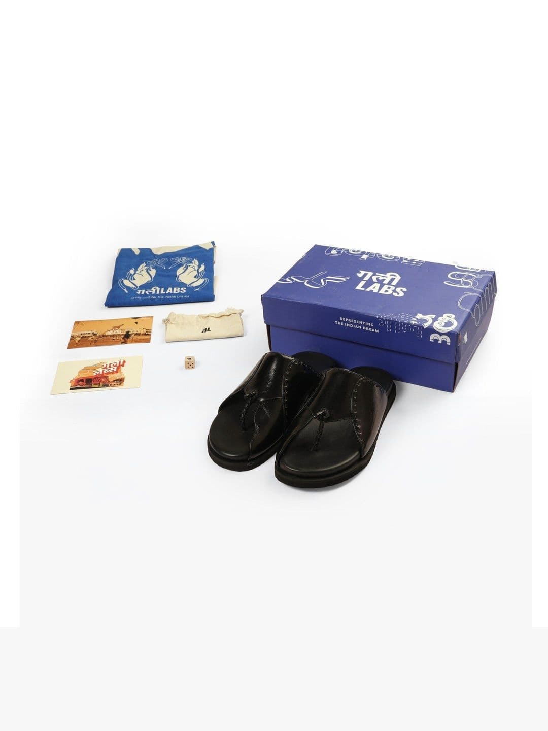GULLY LABS Men Leather Comfort Sandals thumbnail 4