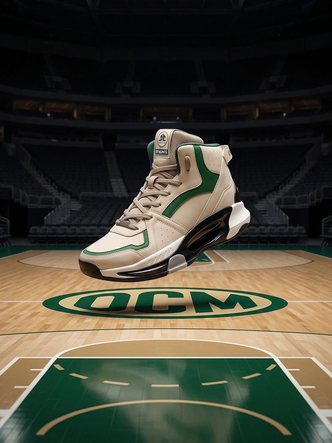 OFF LIMITS Baseline Beige Synthetic Basketball Shoes - view 1