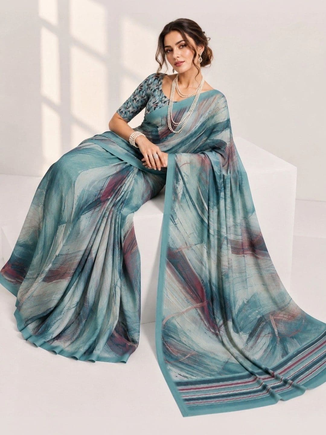 Tanuza Fashion Saree thumbnail 2