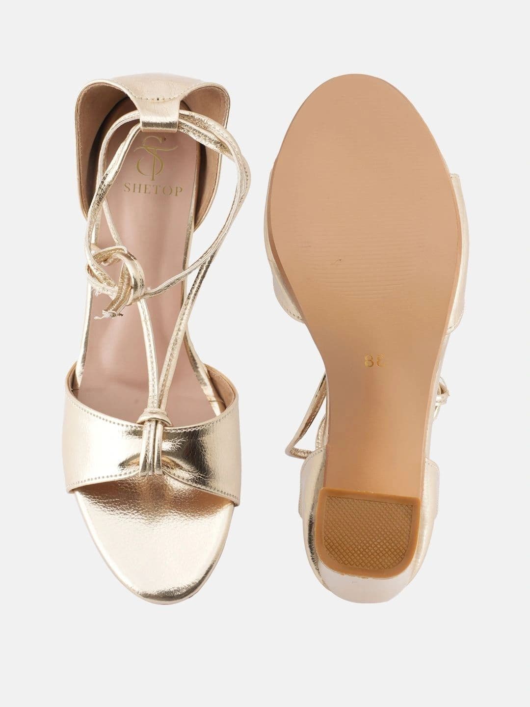 SHETOP Party Block Sandals thumbnail 7