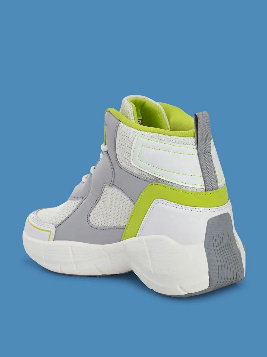 OFF LIMITS Men White Mesh Basket Ball Sneaker Shoes thumbnail 7