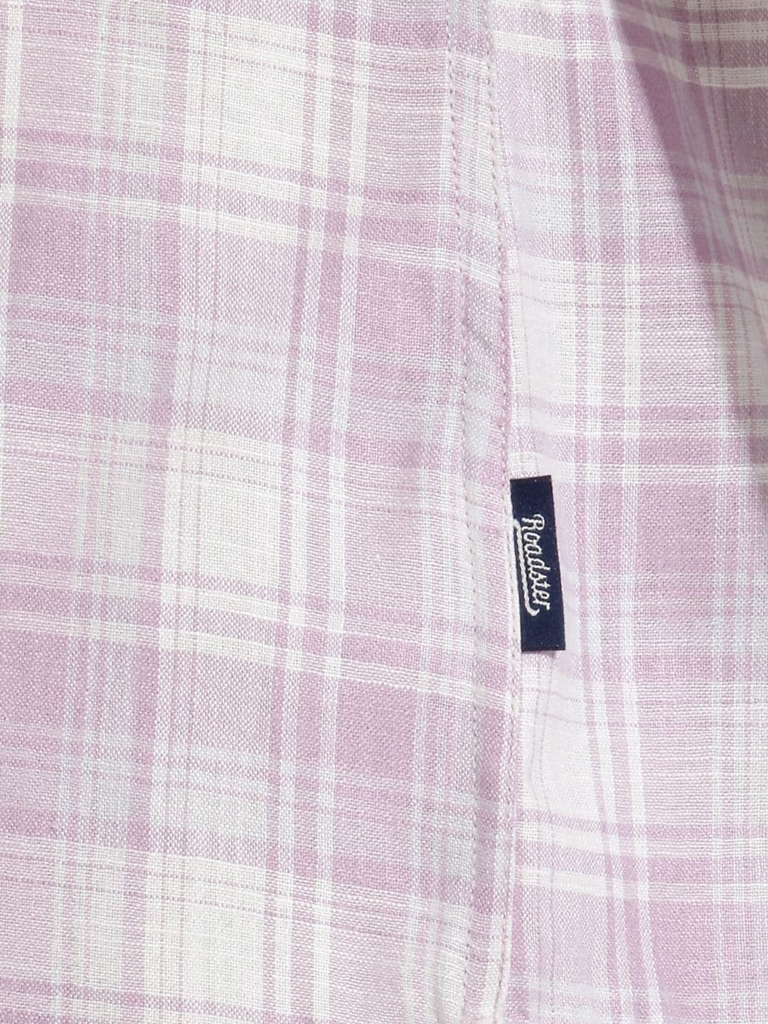 Roadster Life Co.Cotton Slub Checked Shirt thumbnail 5