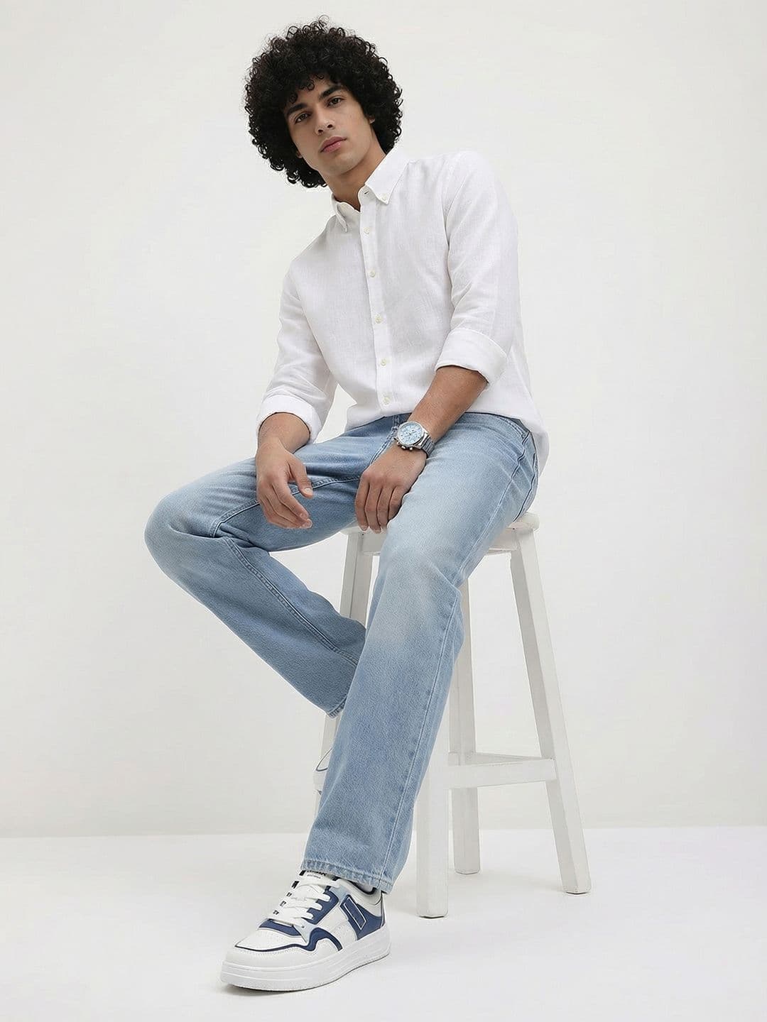 Roadster Life Co. Slub Textured Shirt thumbnail 2