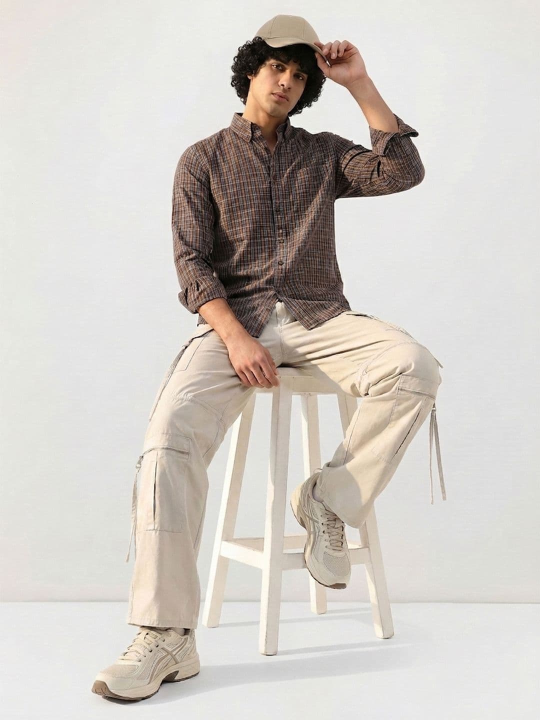 Roadster Life Co. Soft Touch Checked Casual Shirt thumbnail 3