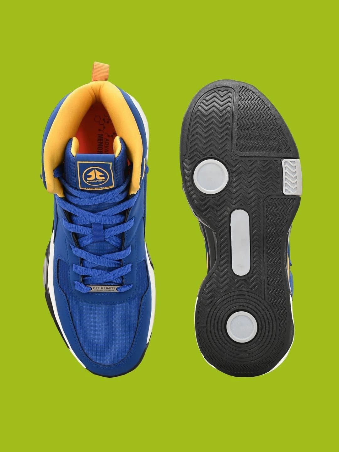OFF LIMITS Legacy Blue Synthetic Basketball Shoes thumbnail 7