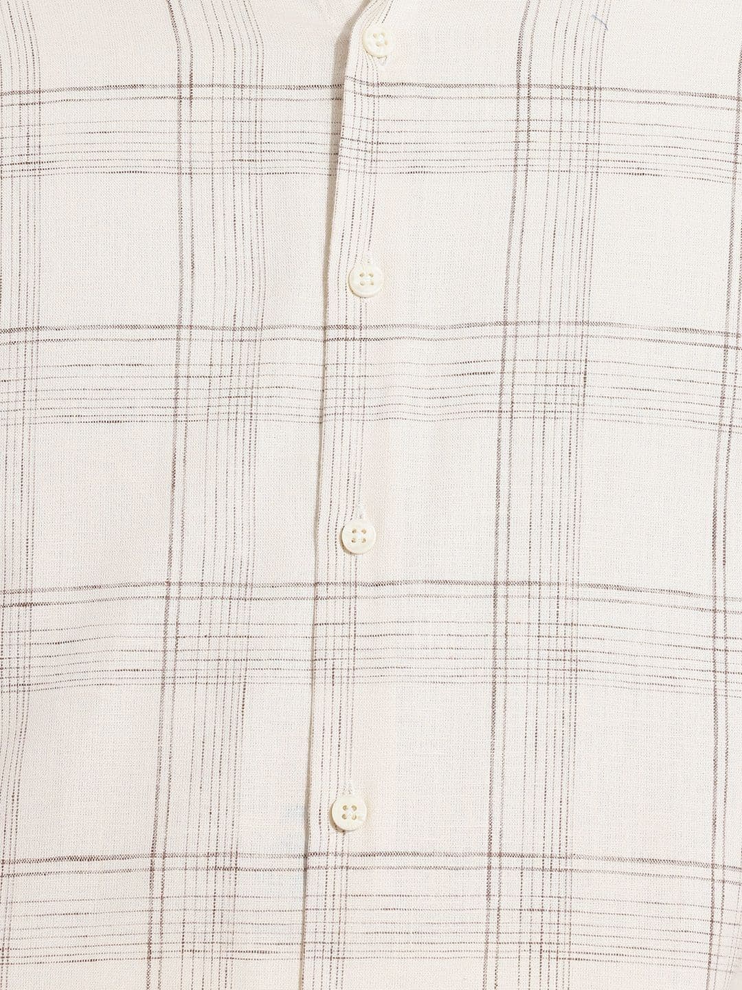 Roadster Life Co.Cotton Linen Checked Shirt thumbnail 11