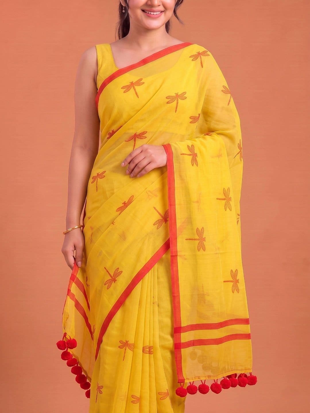 Mitera Batik Pure Cotton Saree thumbnail 4