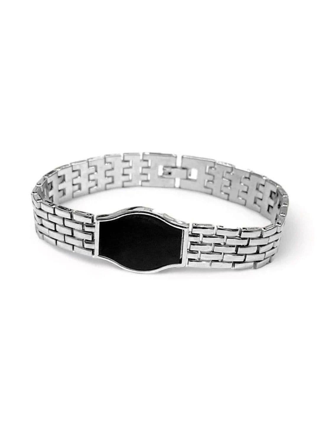 Nevy Men Silver-Plated Link Bracelet thumbnail 2