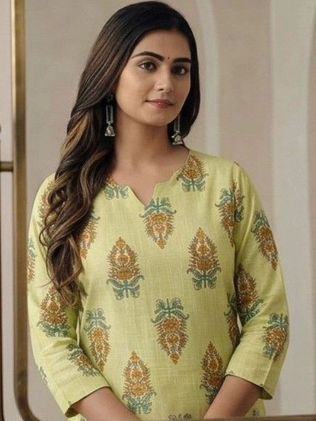 JAIPURRANG Women Ethnic Motifs Printed Indie Prints Kurta thumbnail 5