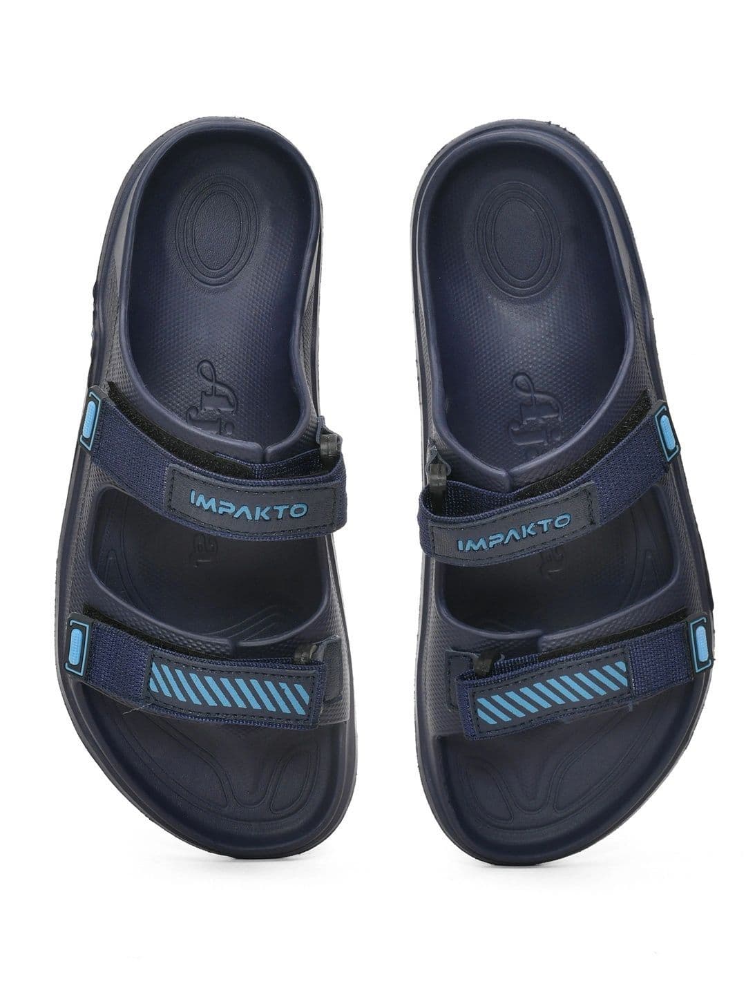 IMPAKTO Men Striped Sliders thumbnail 5