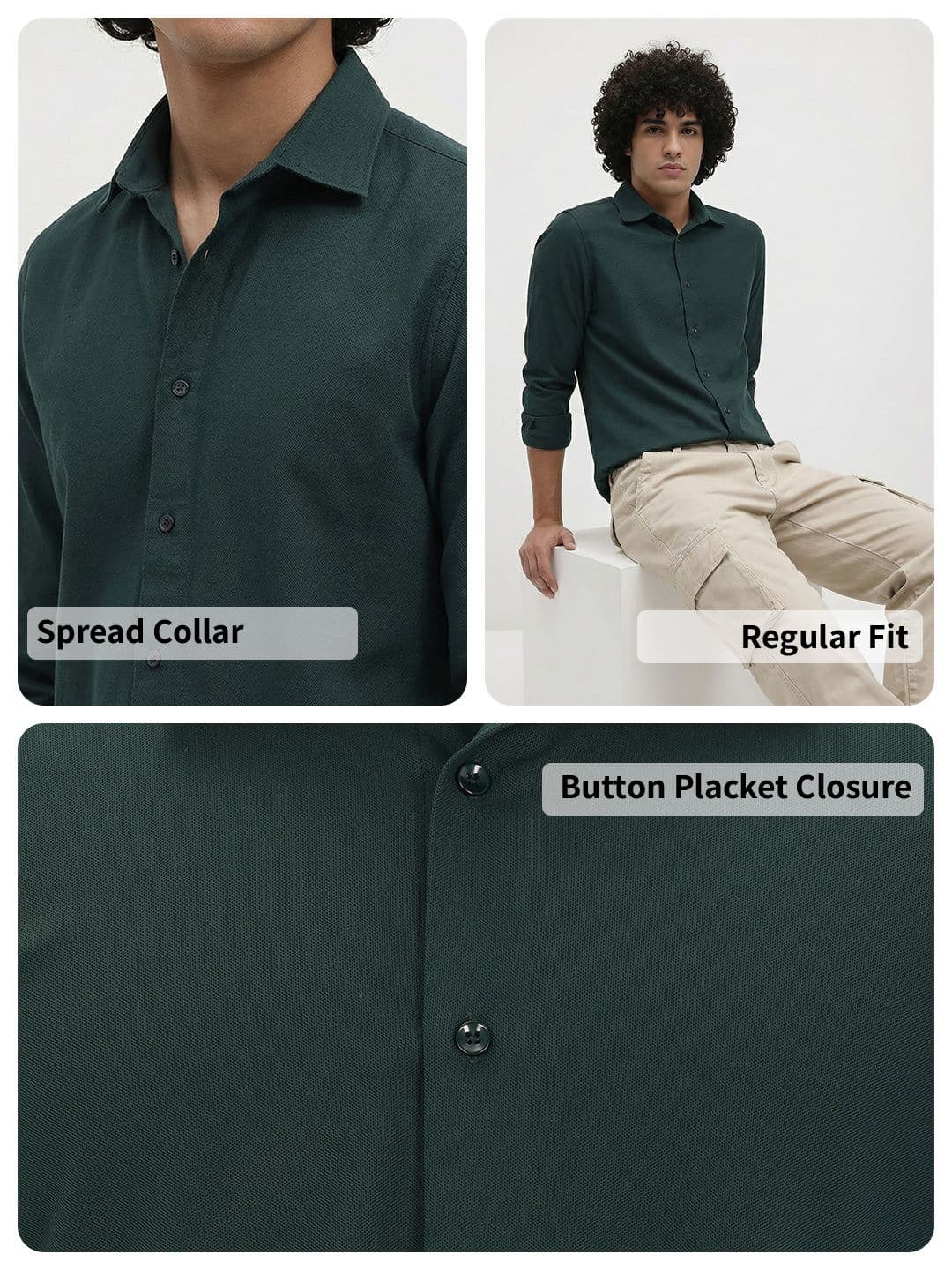 Roadster Life Co. Cotton Blend Casual Shirt thumbnail 6
