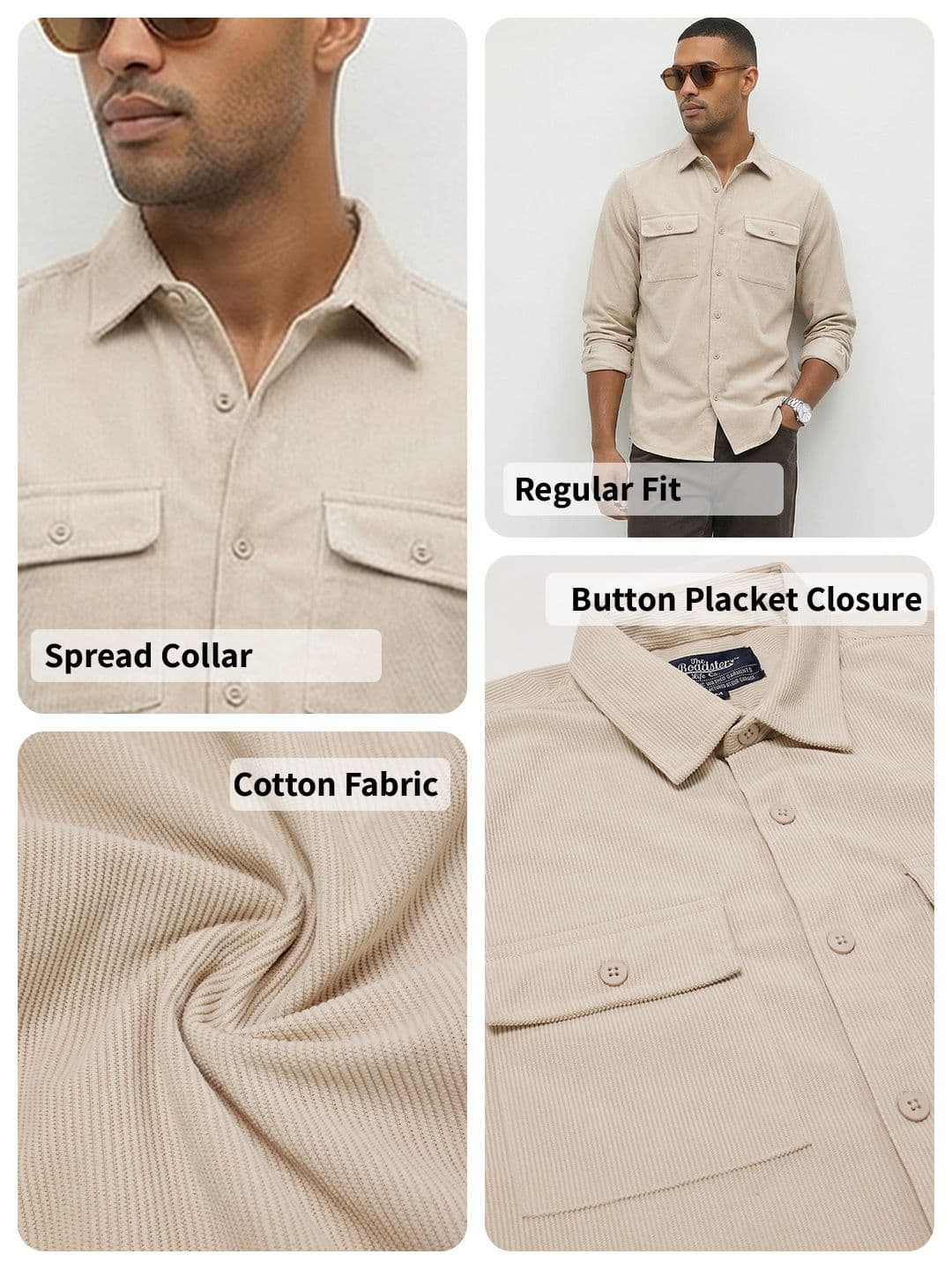 Roadster Life Co. Corduroy Shirt thumbnail 3