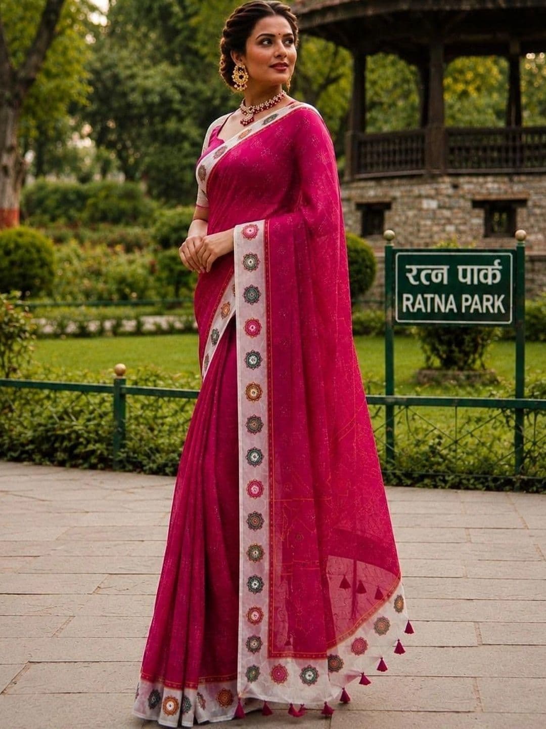 VAMIKA FASHION Saree thumbnail 6