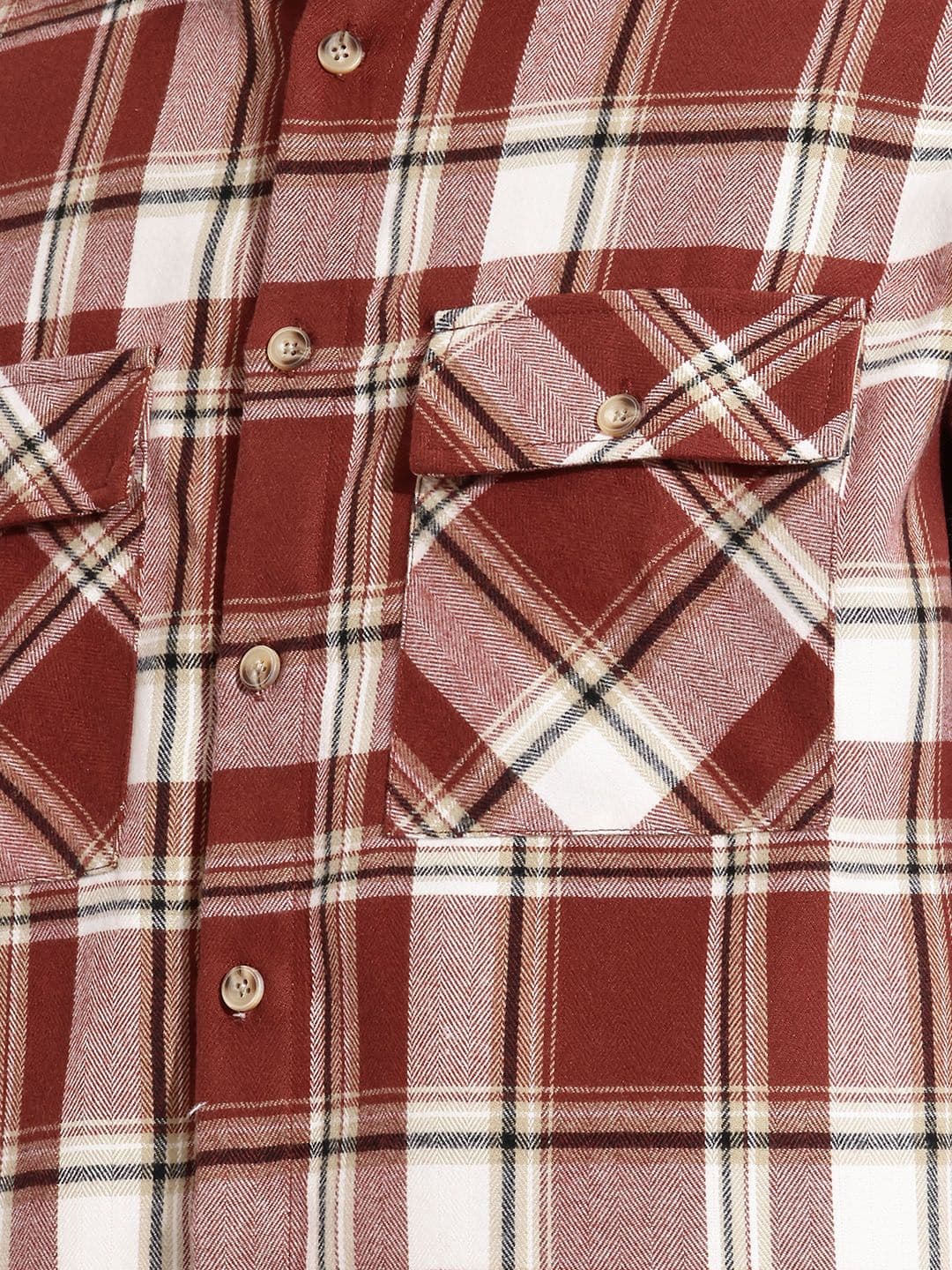 Roadster Life Co. Textured Weave Checked Shirt thumbnail 7