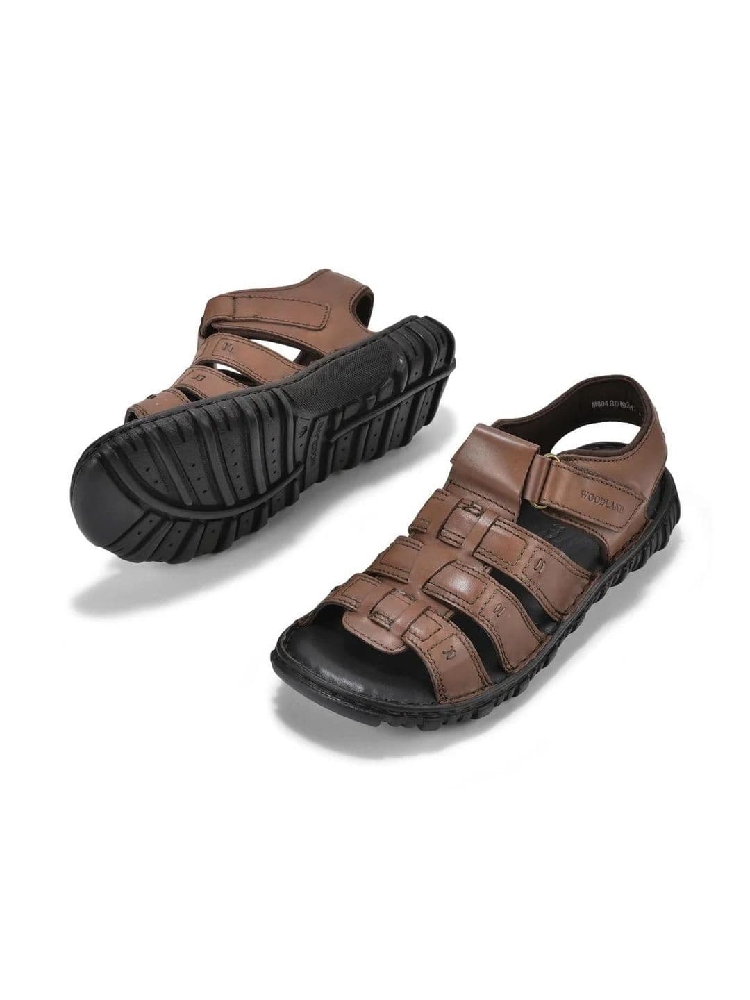 Woodland Men Leather Fisherman Sandals thumbnail 2