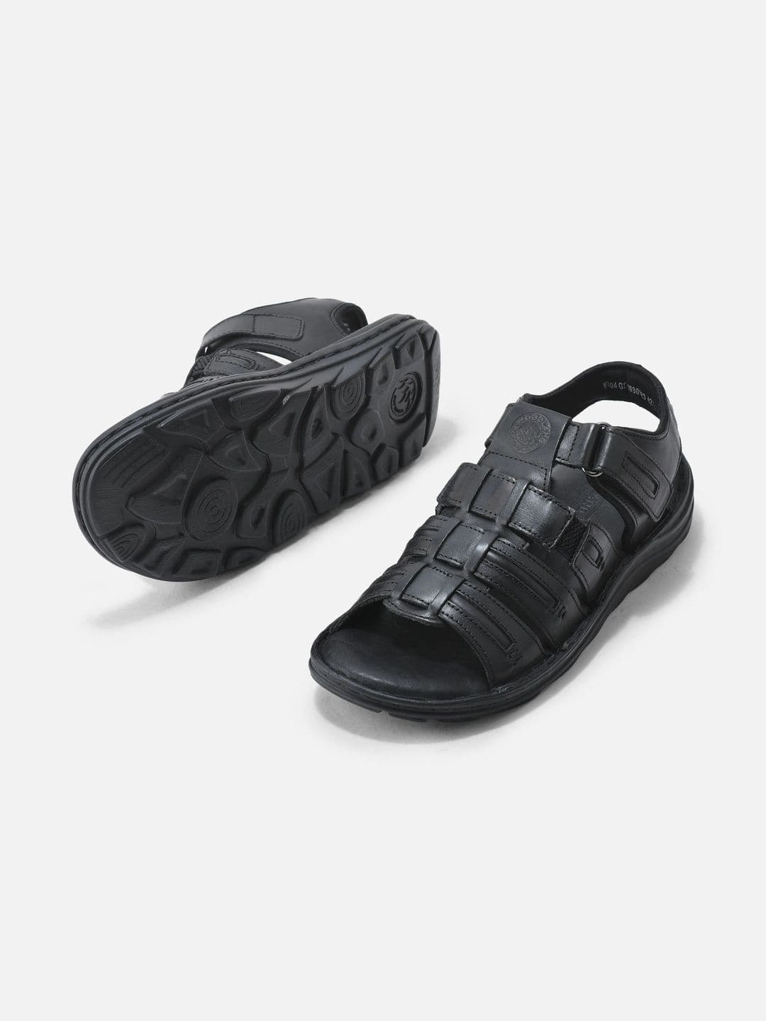 Woodland Men Leather Fisherman Sandals thumbnail 3