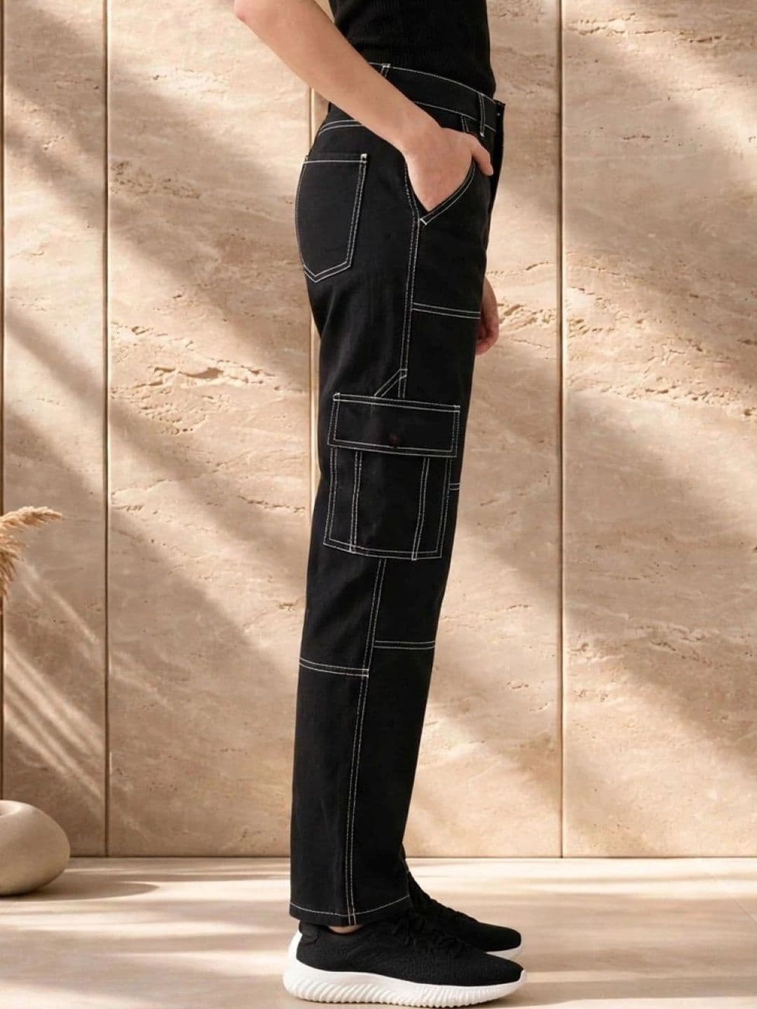 SZN Women Classic Regular Fit Mid-Rise Stretchable Jeans thumbnail 4