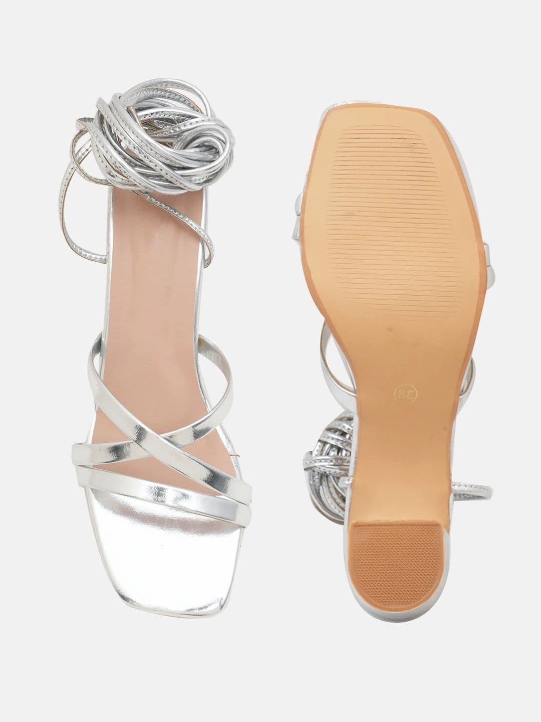 SHETOP Party Block Sandals thumbnail 6