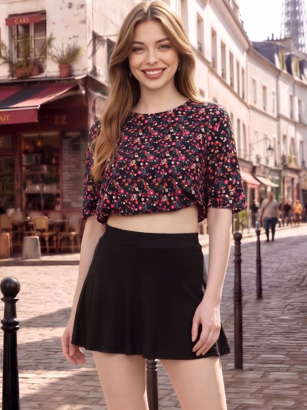Sera Women Mini Flared Skirt - view 1
