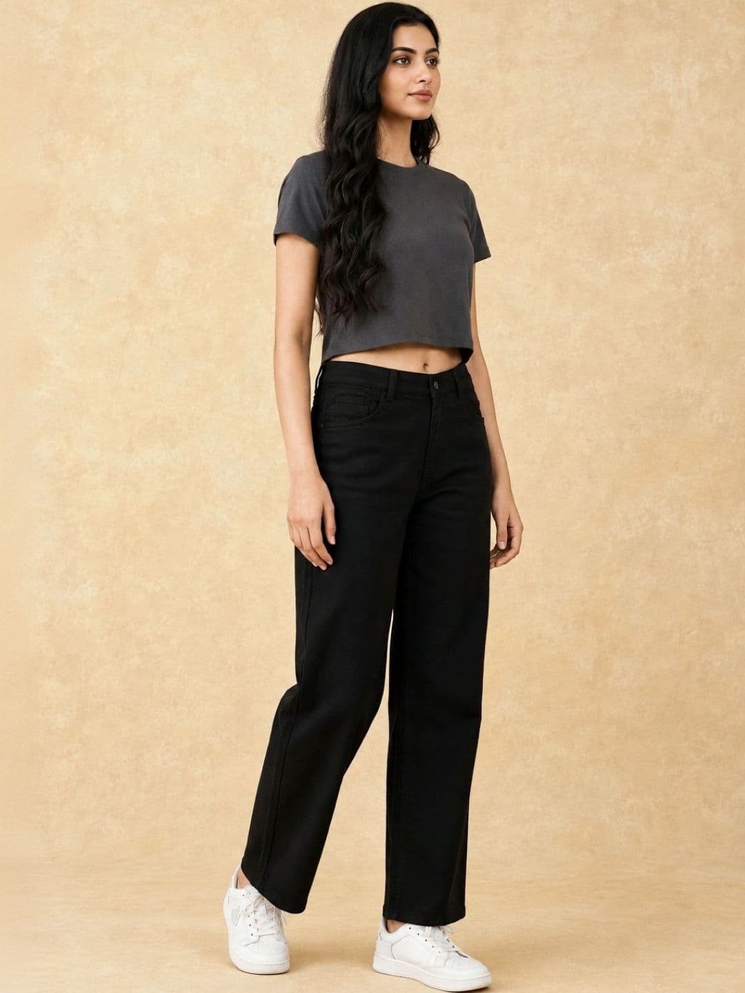 SZN Women Classic Regular Fit Mid-Rise Stretchable Jeans thumbnail 2