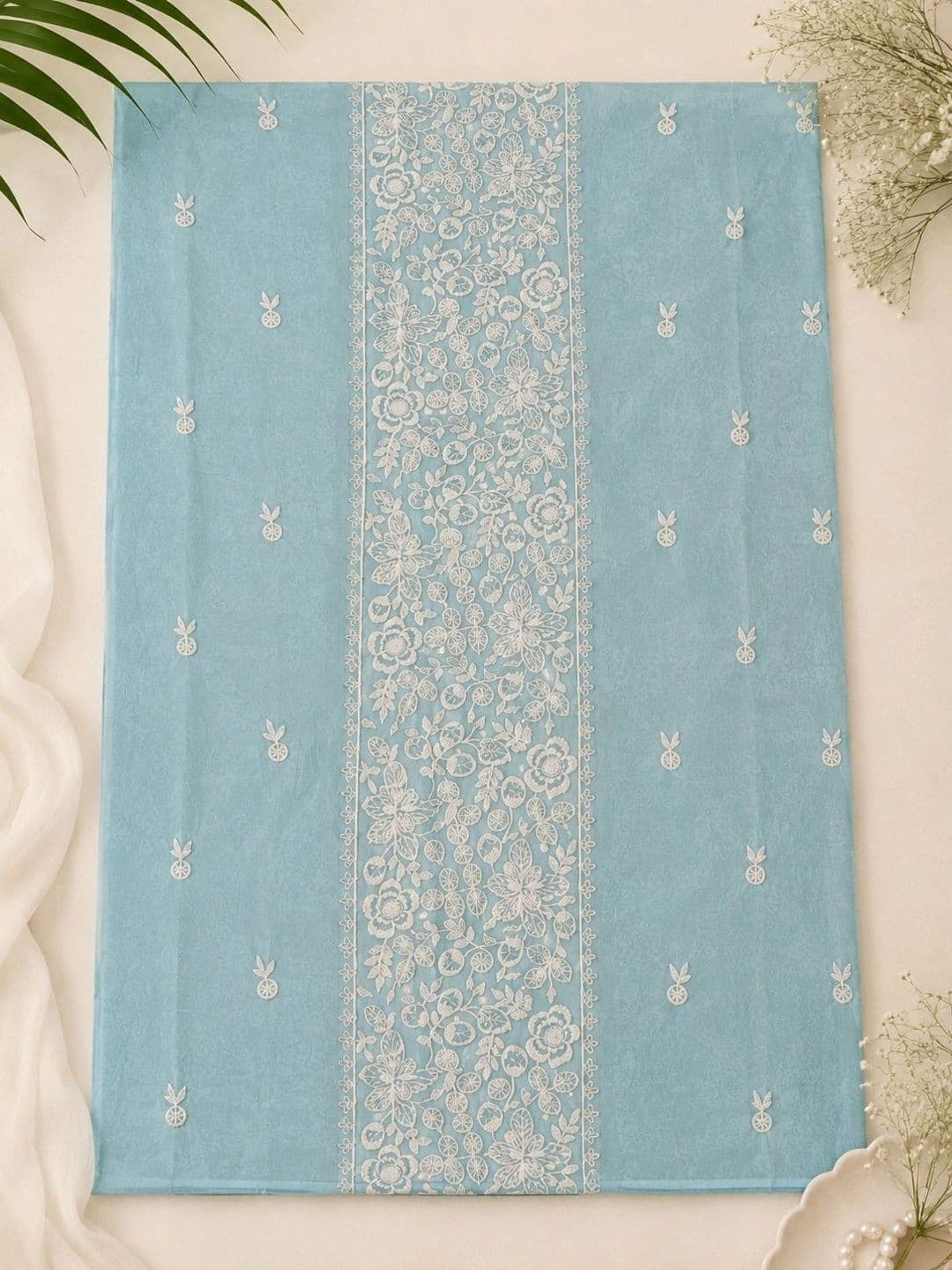 Krishna Tanna Embroidered Unstitched Dress Material thumbnail 5