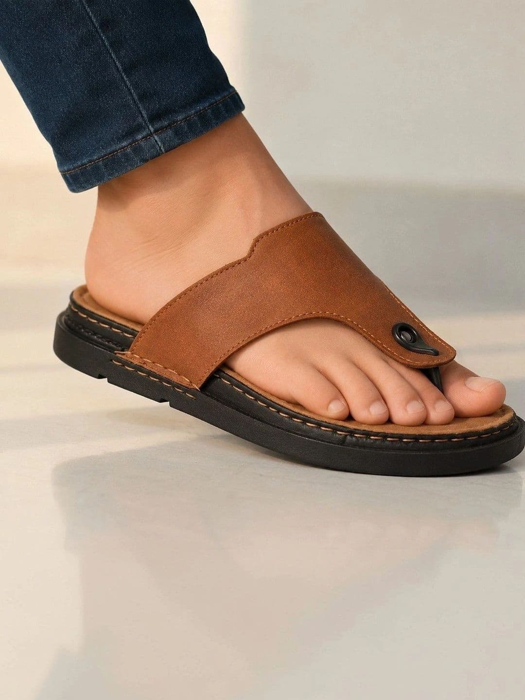Roadster Men Suede Comfort Sandals thumbnail 4