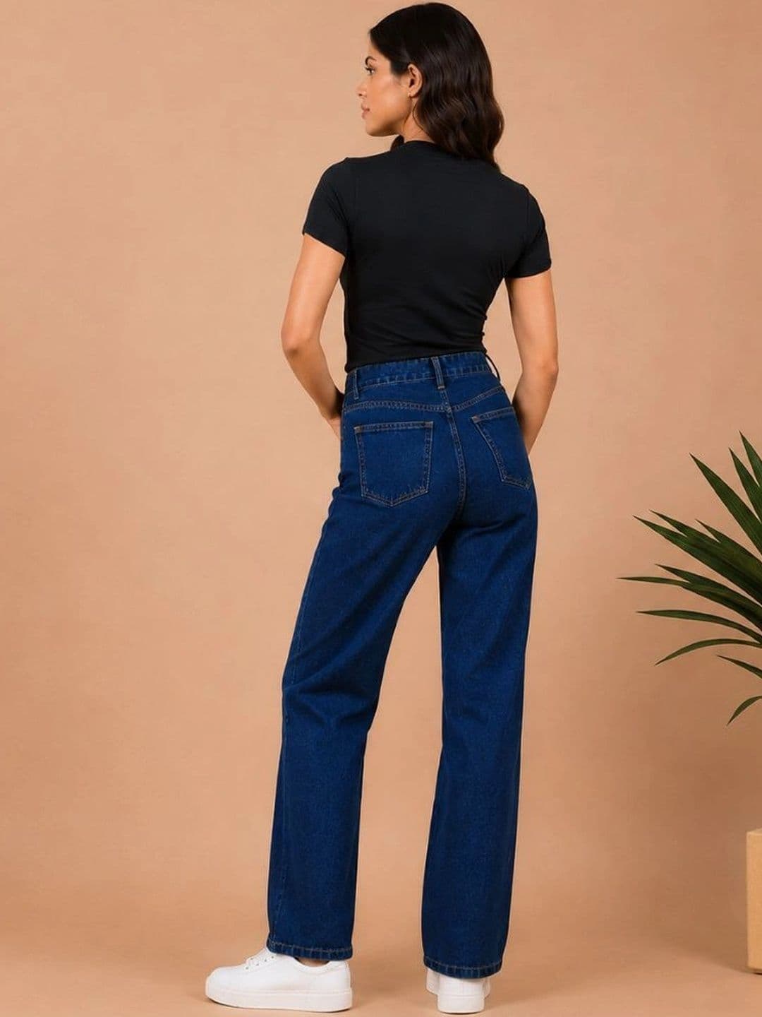 Moda Rapido Women Classic Regular Fit Mid-Rise Stretchable Jeans thumbnail 5