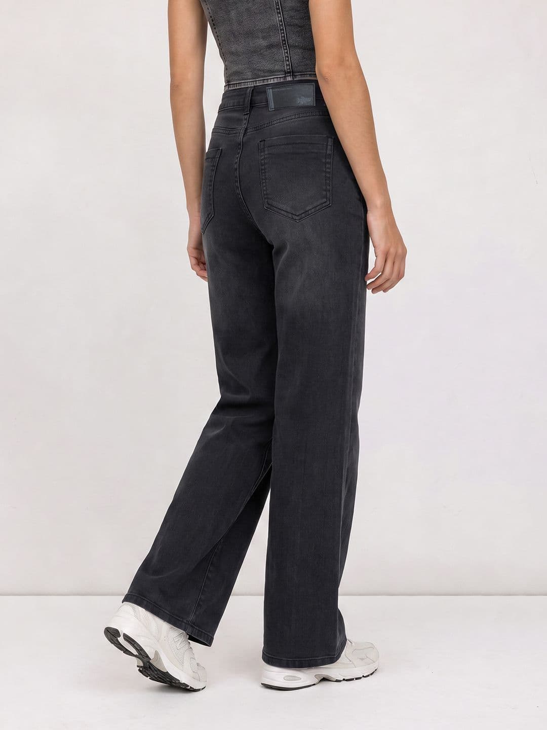 The Roadster Life Co. Women Straight Fit High-Rise Stretchable Jeans thumbnail 3
