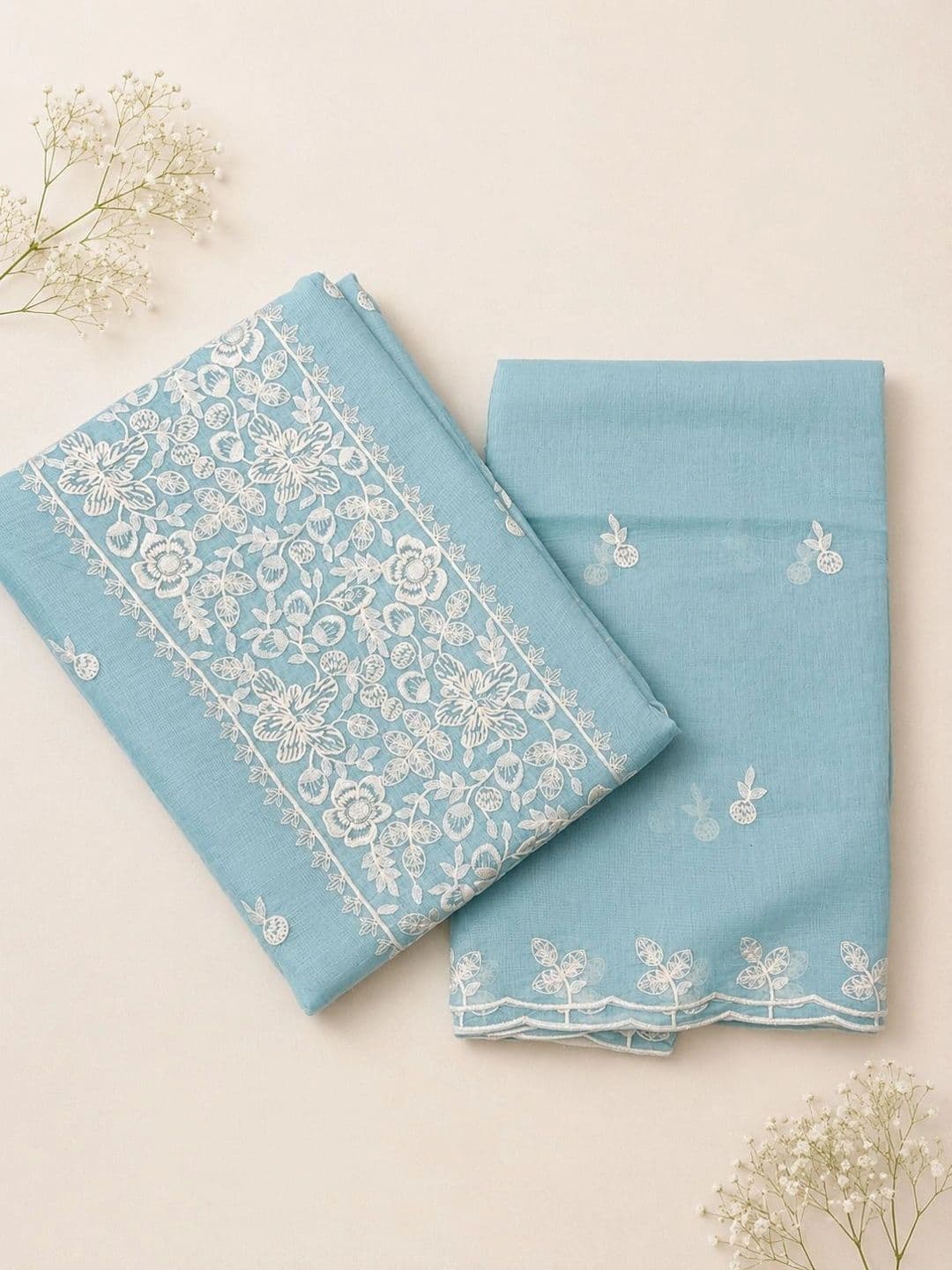 Krishna Tanna Embroidered Unstitched Dress Material thumbnail 7