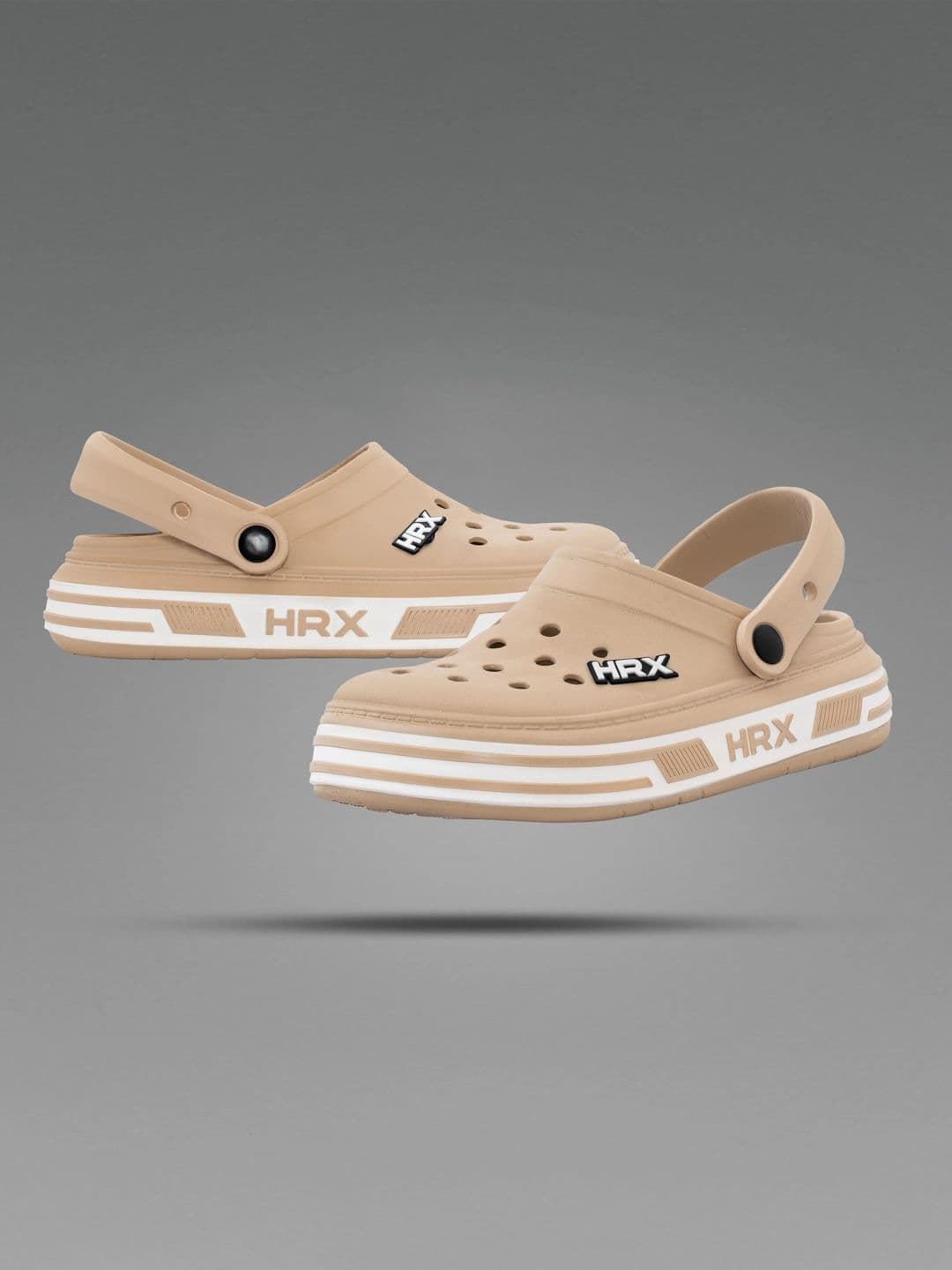 HRX by Hrithik Roshan Men Colourblocked Clogs thumbnail 3