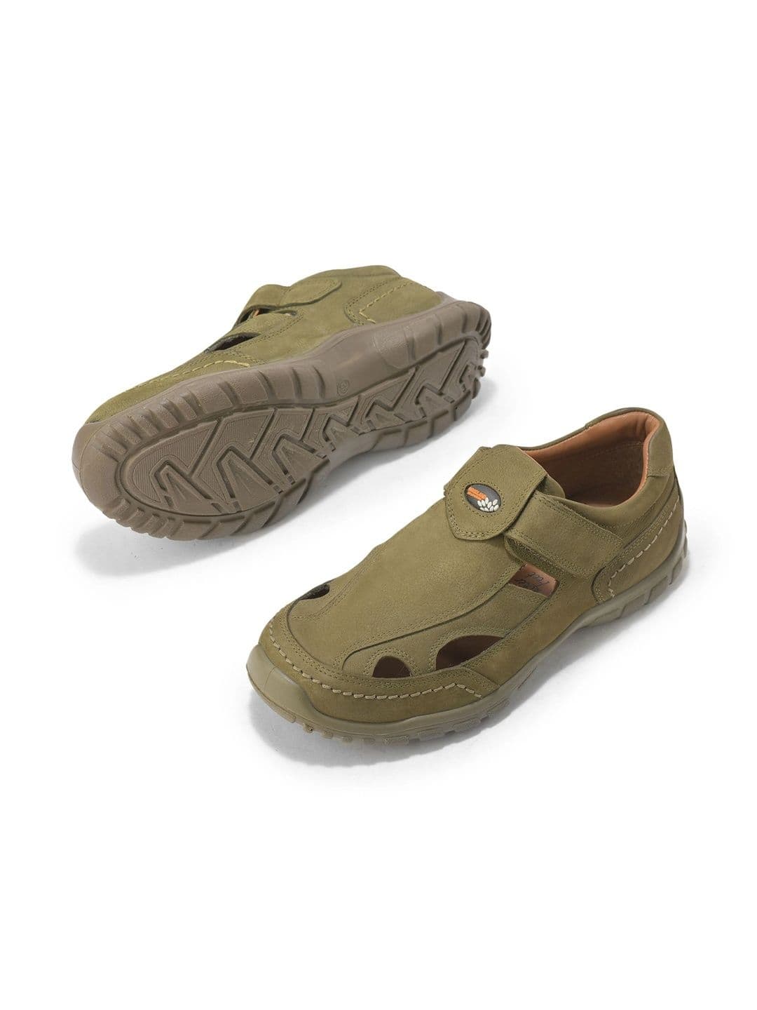 Woodland Men Leather Fisherman Sandals thumbnail 4