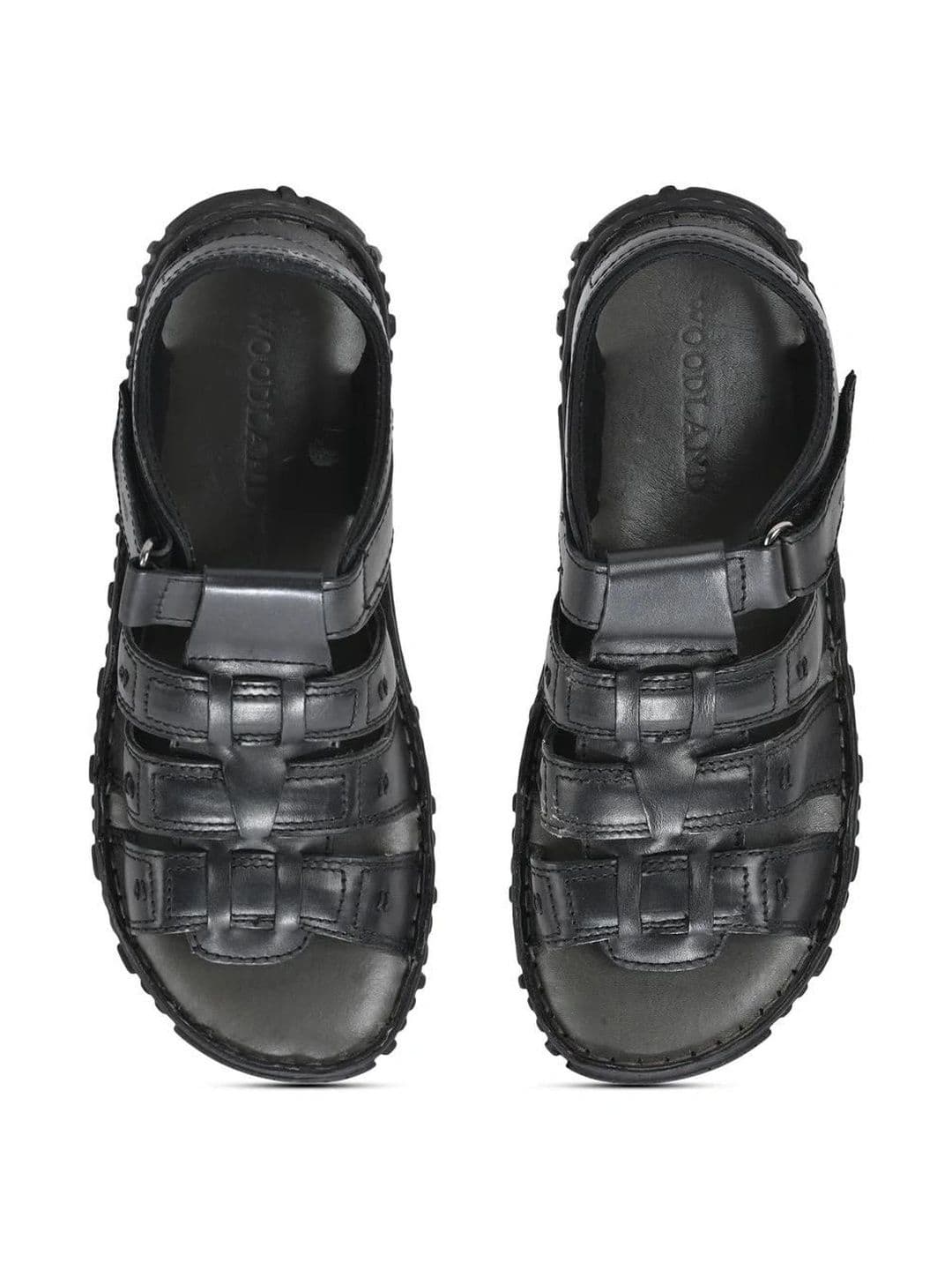 Woodland Men Leather Fisherman Sandals thumbnail 5