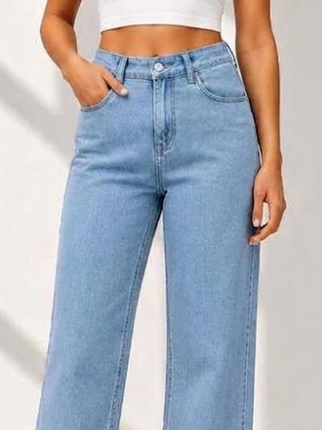 SZN Women Classic Regular Fit Mid-Rise Stretchable Jeans thumbnail 3