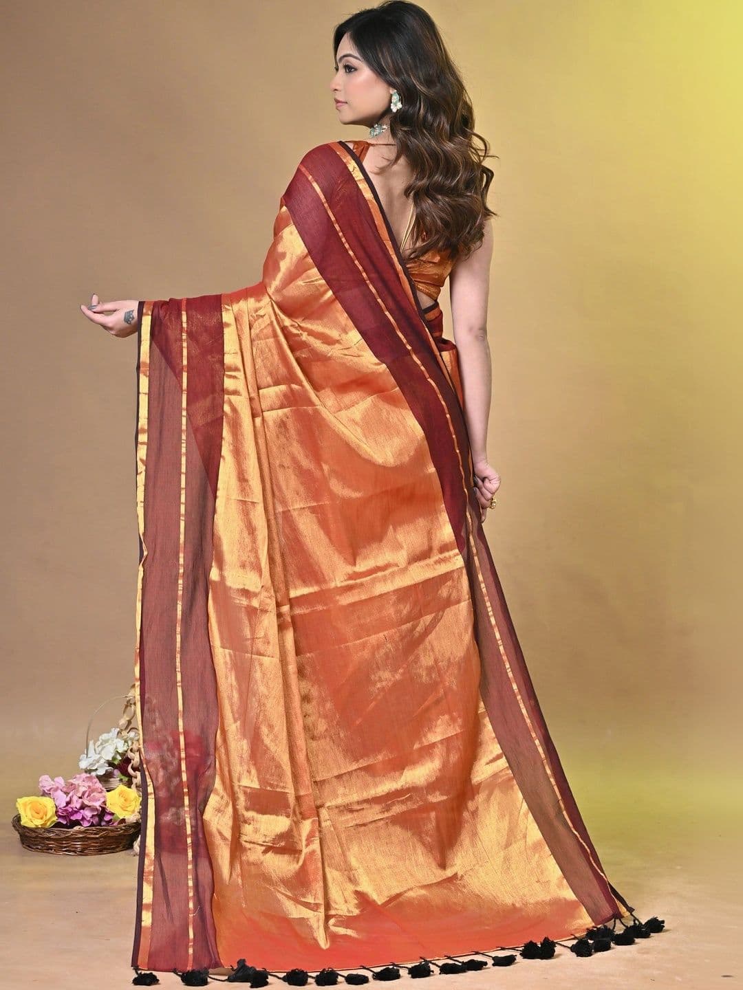 SAANTHA Tissue Saree thumbnail 4