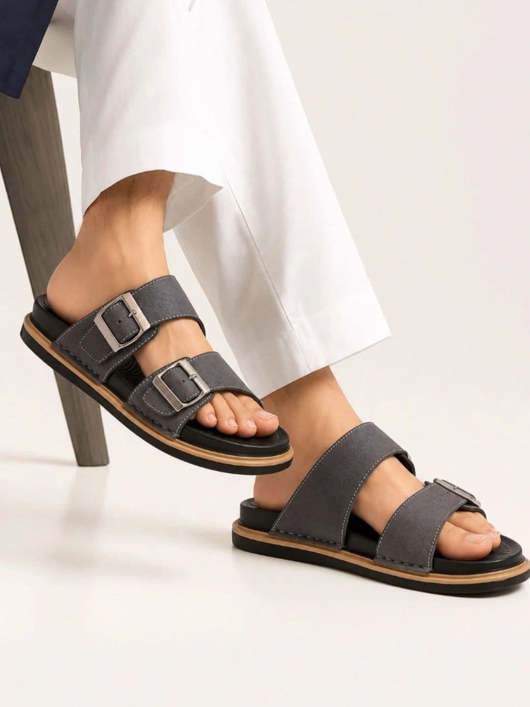 Killer Men Suede Comfort Sandals - view 1
