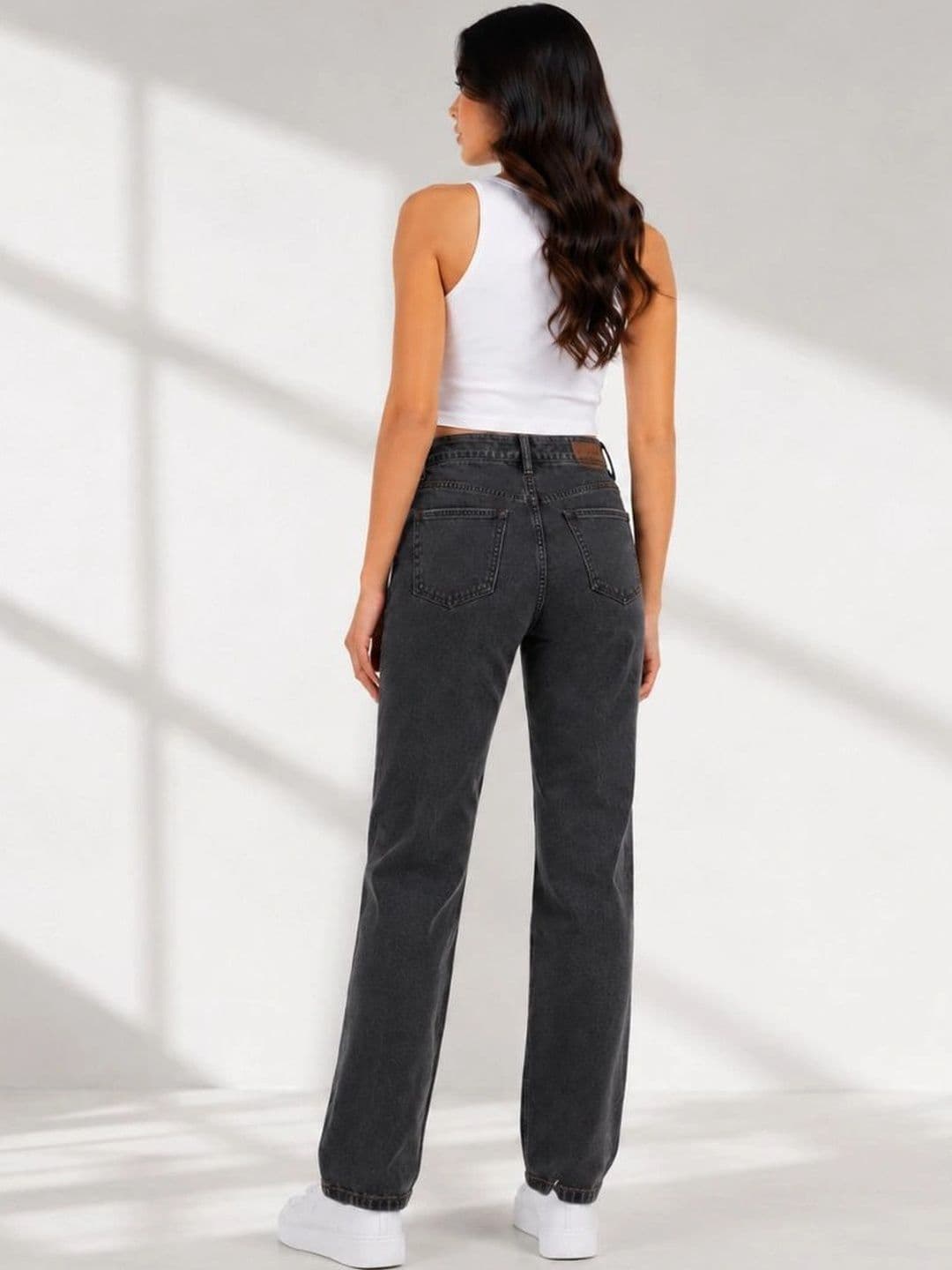 SZN Women Classic Regular Fit Mid-Rise Stretchable Jeans thumbnail 2