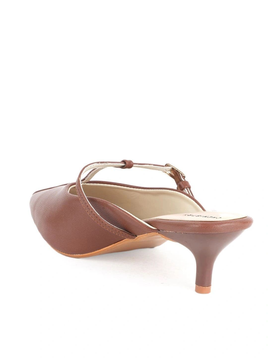 Chemistry PU Kitten Mules with Buckles thumbnail 6