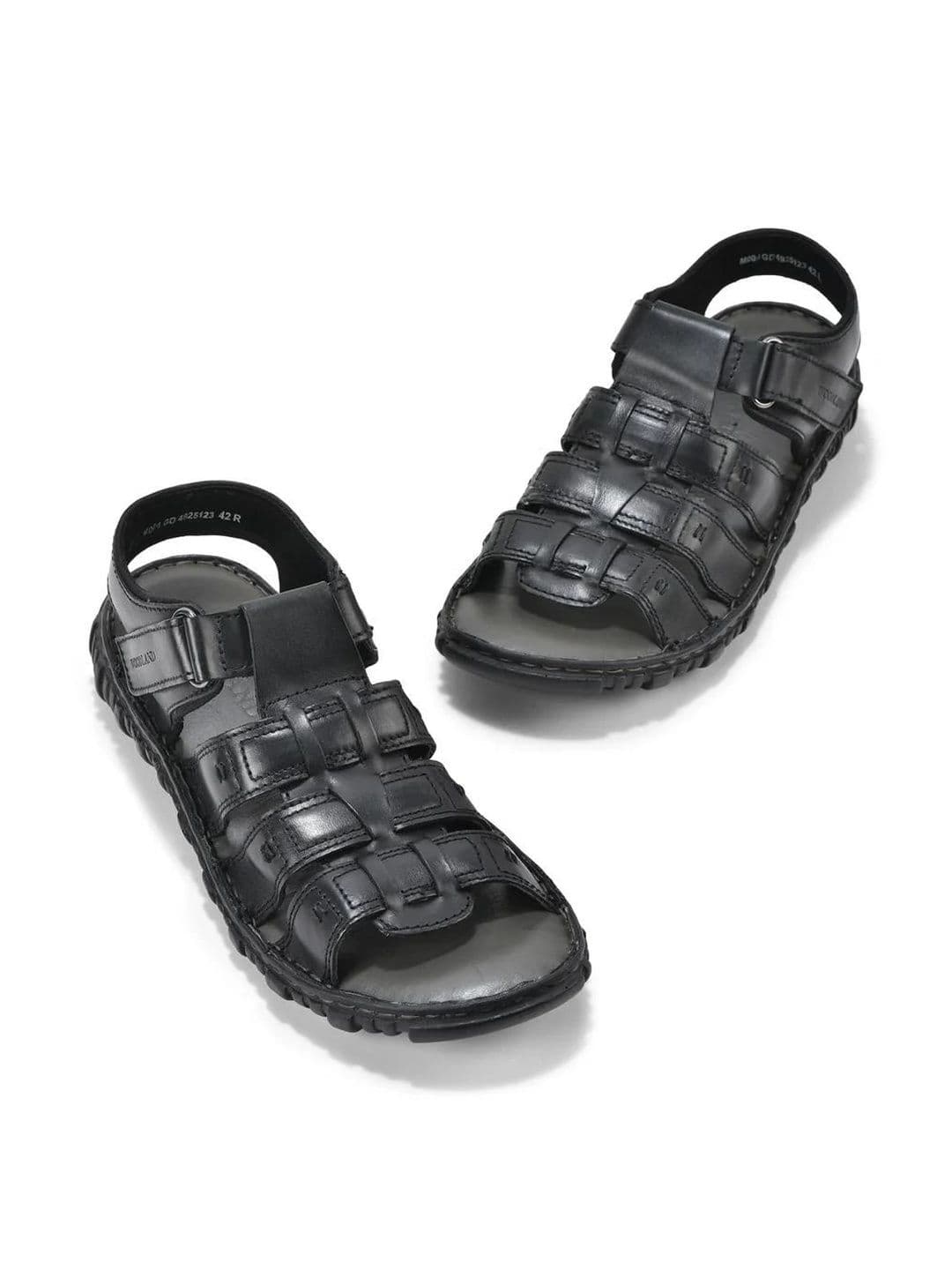 Woodland Men Leather Fisherman Sandals thumbnail 3