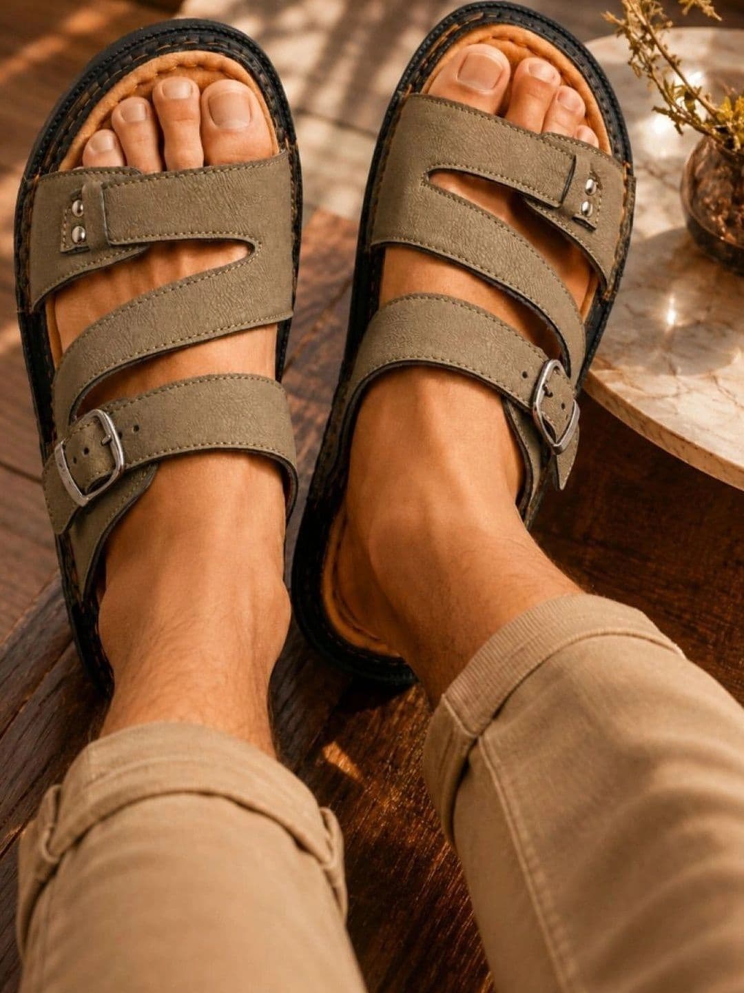 Killer Men Suede Comfort Sandals thumbnail 6