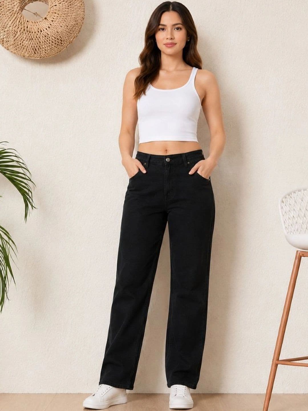 Moda Rapido Women Classic Regular Fit Mid-Rise Stretchable Jeans thumbnail 5
