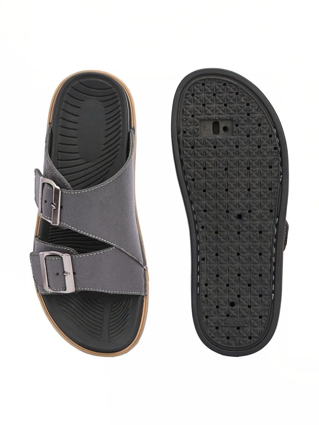 Roadster Men Suede Comfort Sandals thumbnail 2