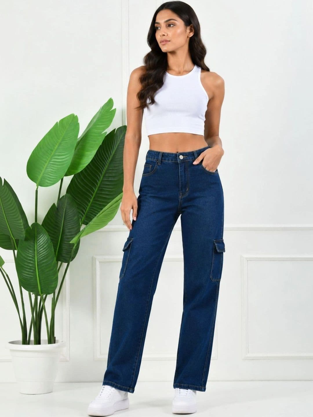 SZN Women Classic Regular Fit Mid-Rise Stretchable Jeans - view 1