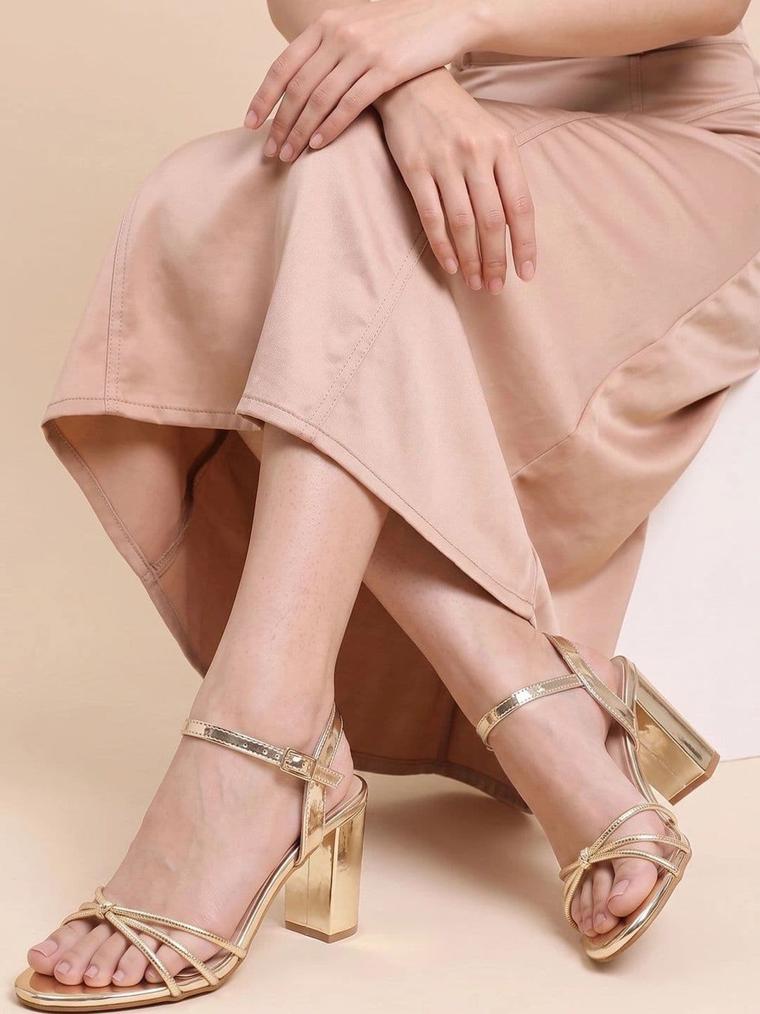 SHETOP Party Block Sandals - view 1
