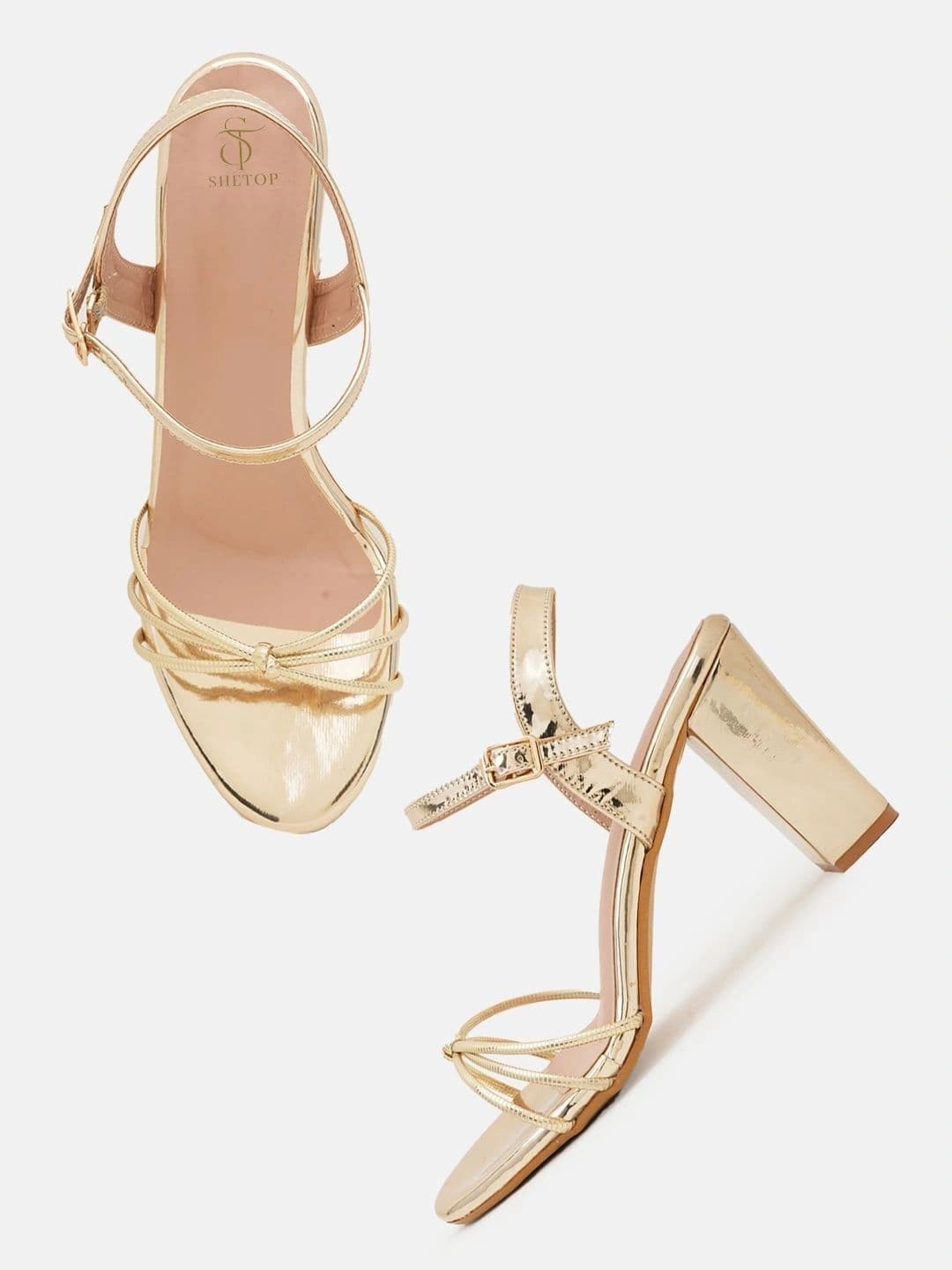 SHETOP Party Block Sandals thumbnail 2