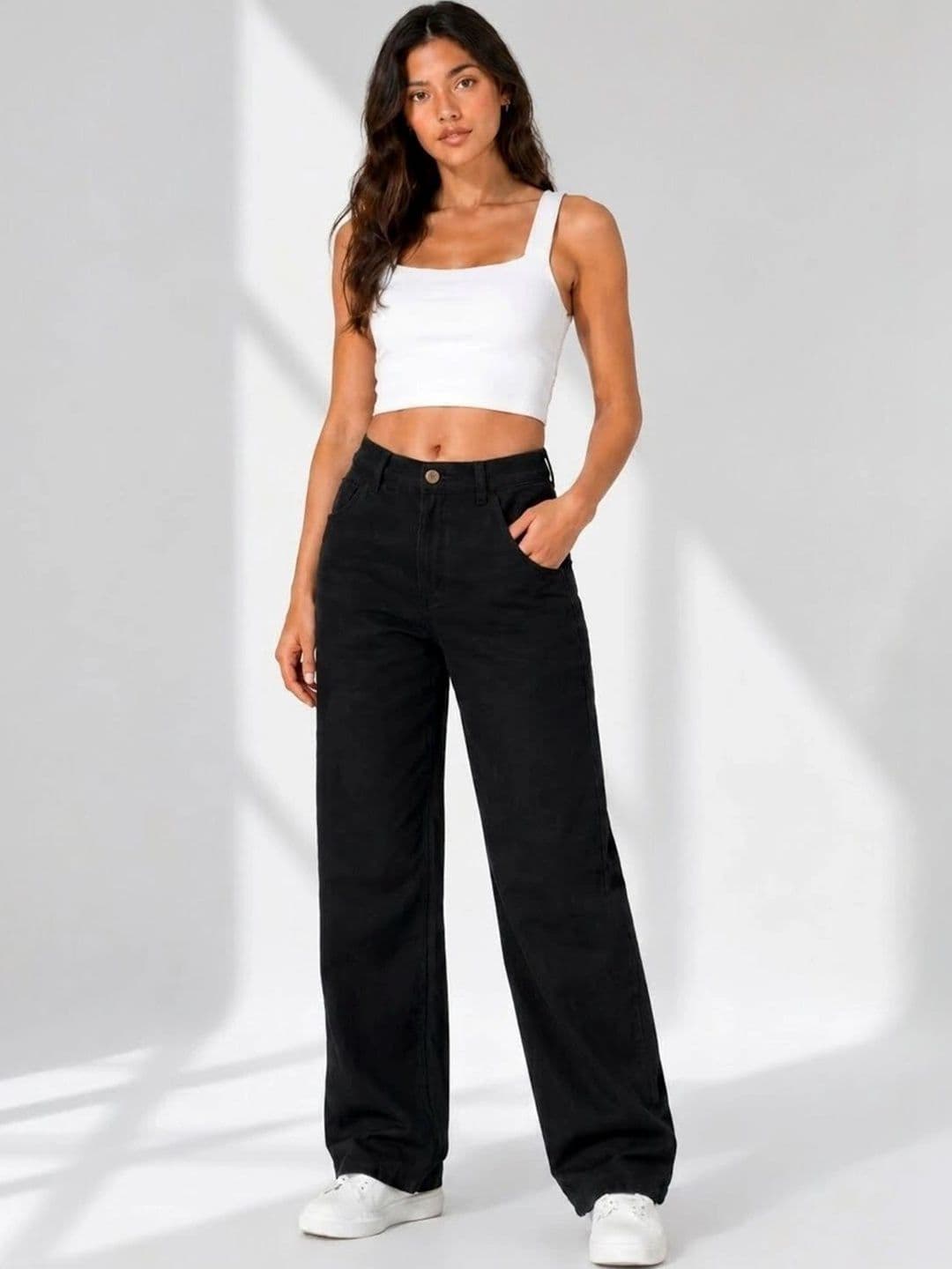 Moda Rapido Women Classic Regular Fit Mid-Rise Stretchable Jeans thumbnail 3