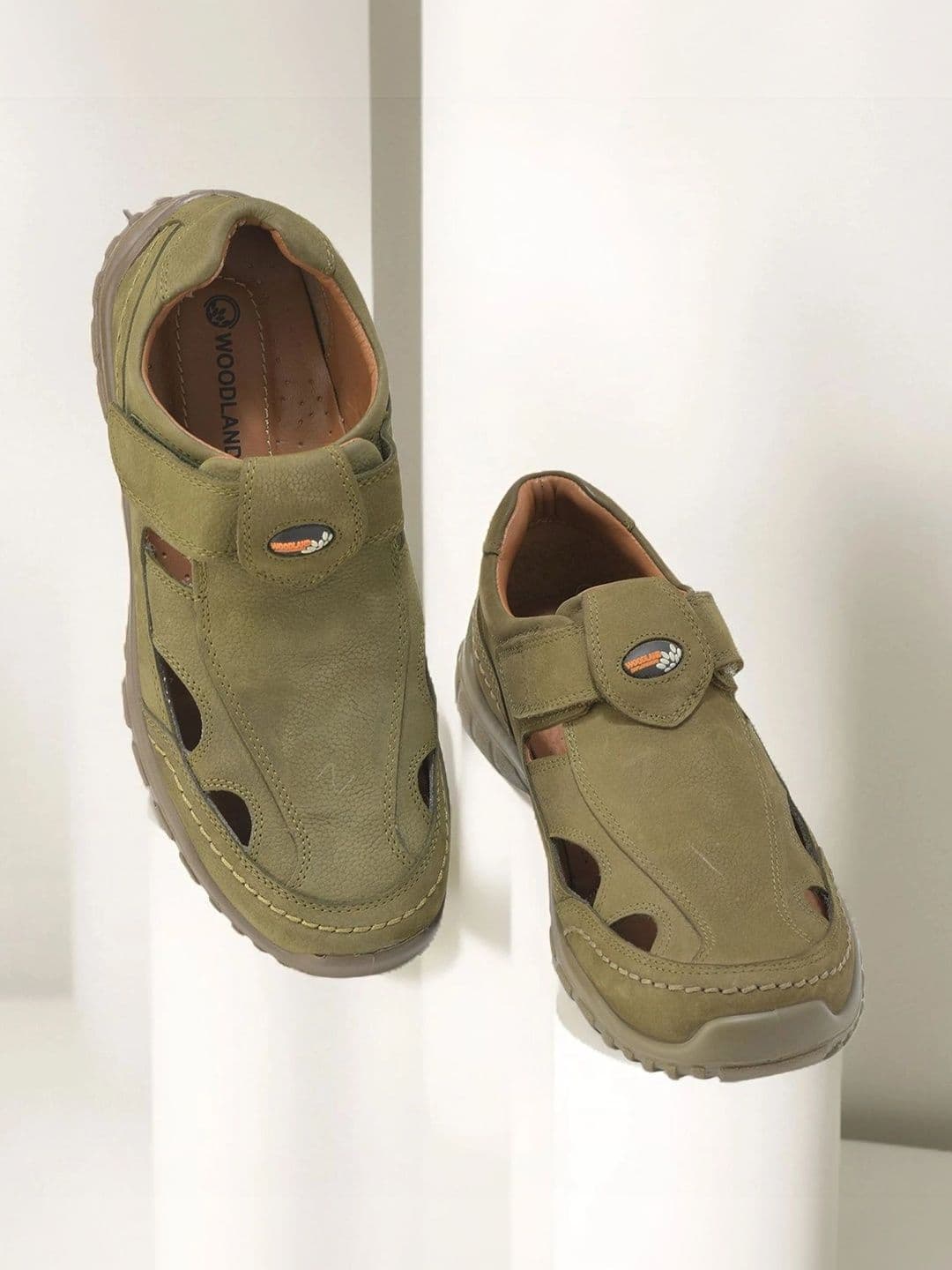 Woodland Men Leather Fisherman Sandals - view 1