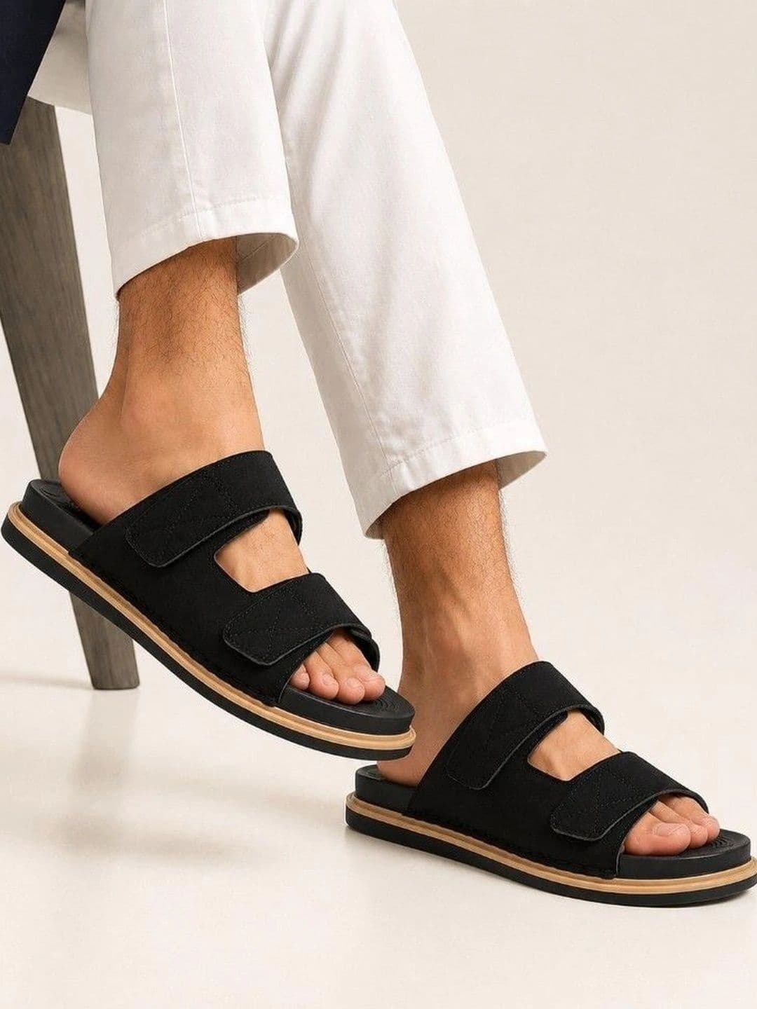 Provogue Men Suede Comfort Sandals thumbnail 2